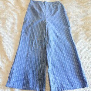 by the way. Striped Blue/White Pants - Size S